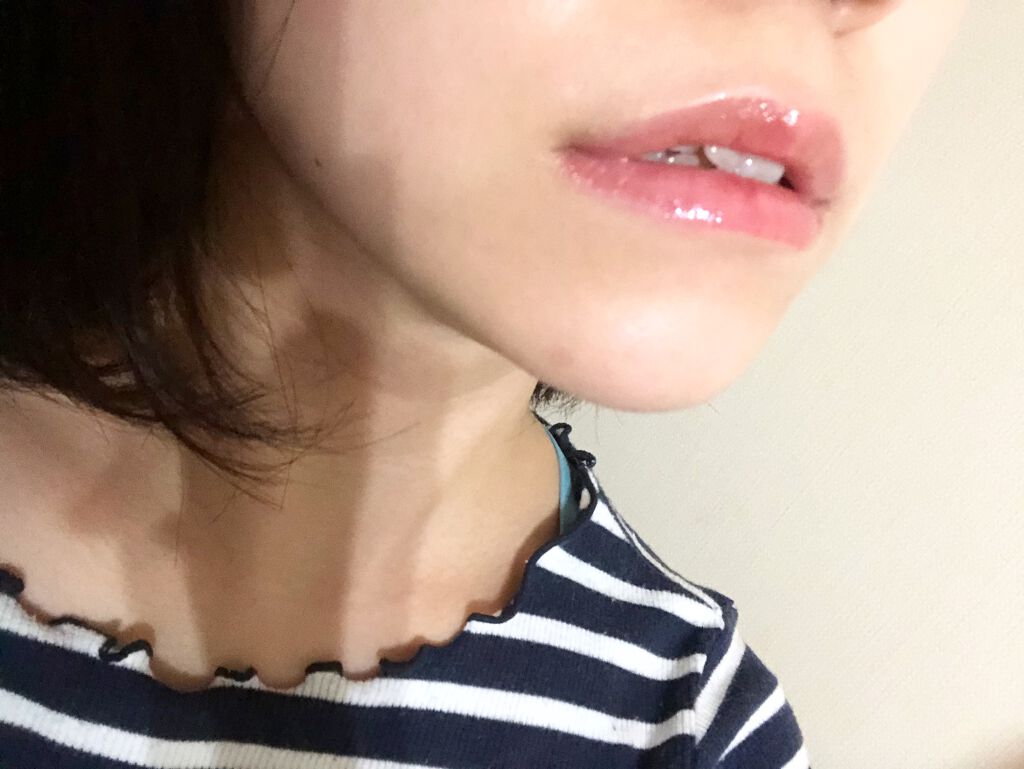 リキッドルージュ ティント(1/5新発売) 03　ルール ドゥ テ（ぬくもりを感じるティーブラウン）/PAUL & JOE BEAUTE/リップティントを使ったクチコミ（3枚目）