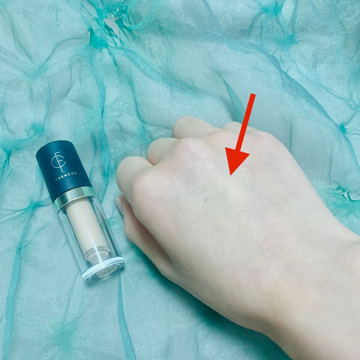 タトゥーウォータープルーフスカーコンシーラー/フォレンコス/リキッドコンシーラーを使ったクチコミ(6枚目)