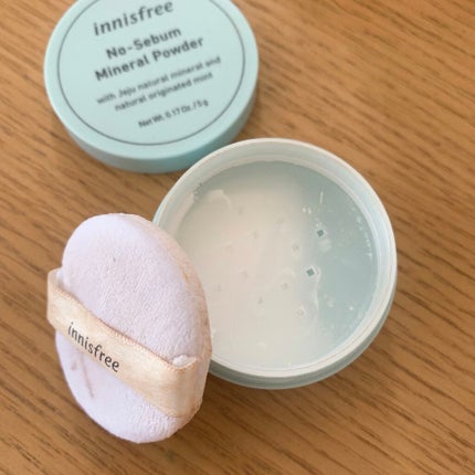 ノーセバム ミネラルパウダー N/innisfree/ルースパウダーを使ったクチコミ(2枚目)