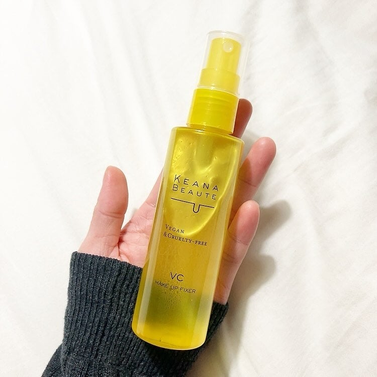 毛穴肌メイクアップフィクサー/ケアナボーテ/フィックスミストを使ったクチコミ(2枚目)