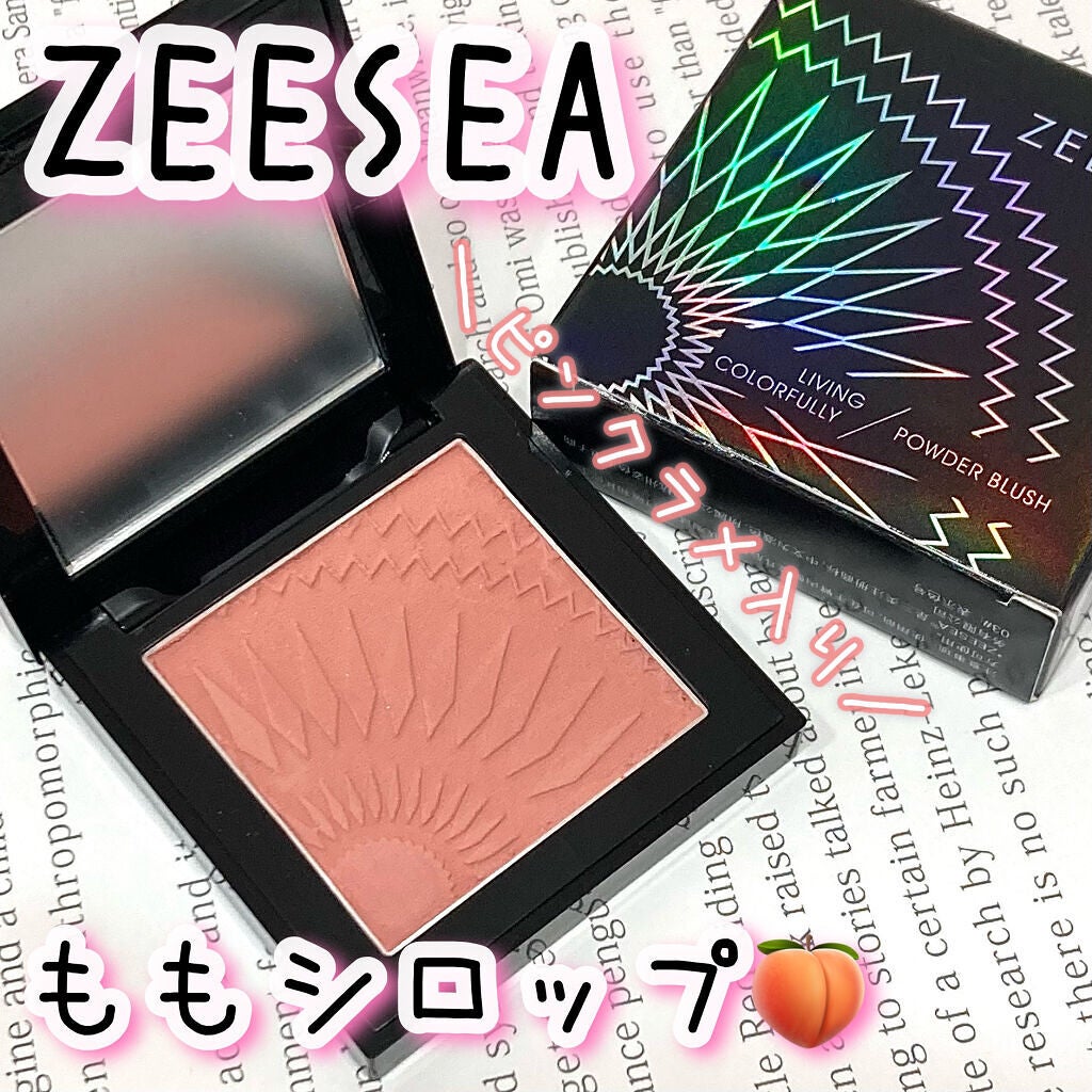 薄霧錦紗 単色チーク/ZEESEA/パウダーチークを使ったクチコミ(1枚目)