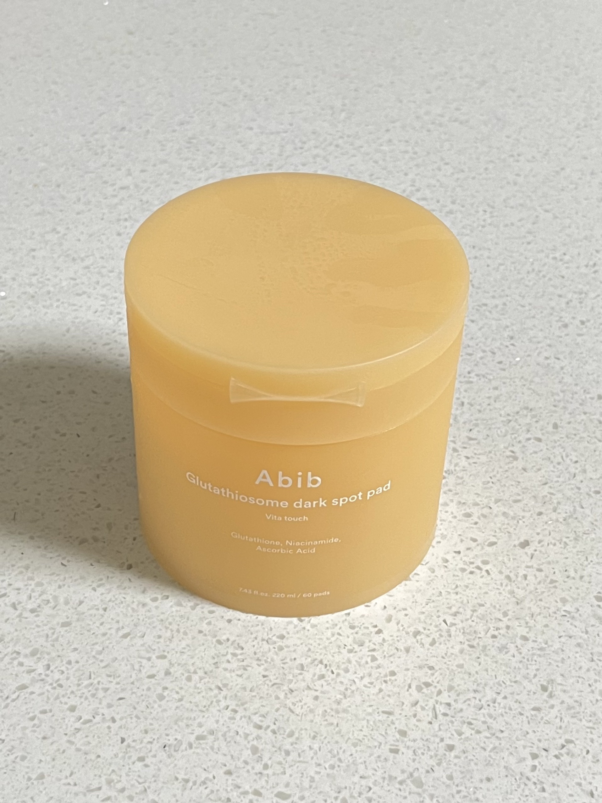 グルタチオンソームダークスポットパッドビタタッチ/Abib /トナーパッドを使ったクチコミ（2枚目）