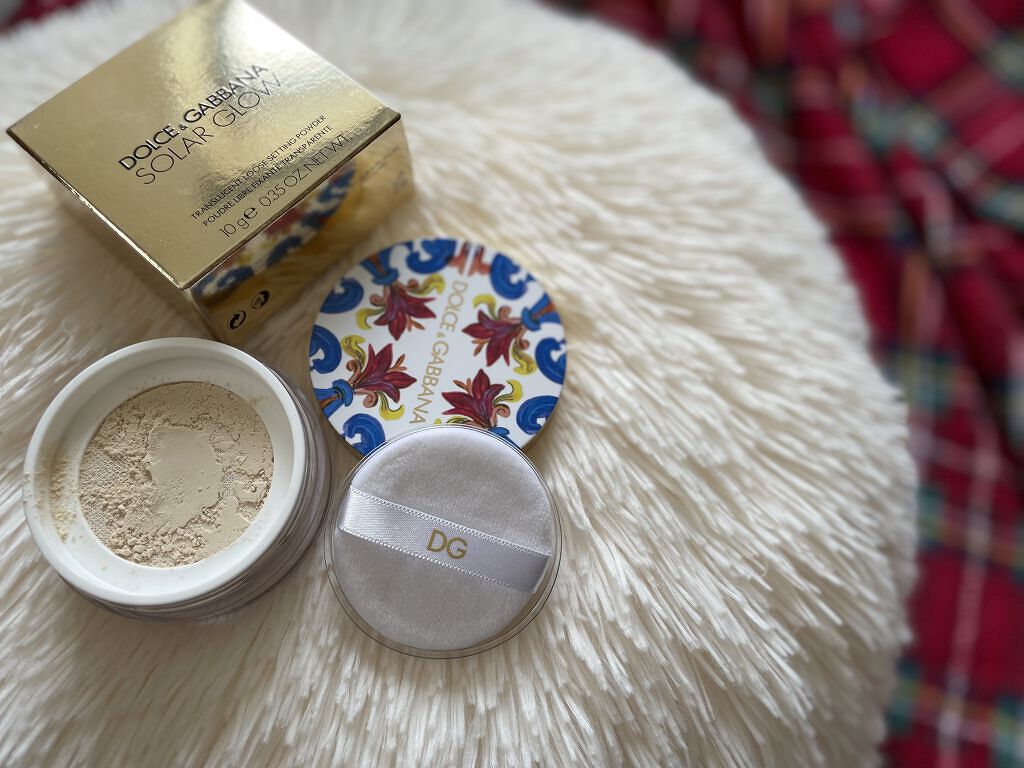 ソーラーグロウ トランスルーセント ルースセッティングパウダー /DOLCE&GABBANA BEAUTY/ルースパウダーを使ったクチコミ（3枚目）