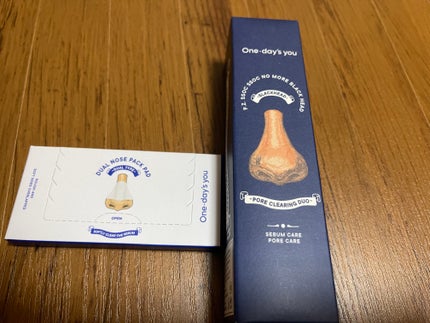 ノーモアブラックヘッド(ノーズピーリング)/One-day's you/スクラブ・ゴマージュを使ったクチコミ(1枚目)