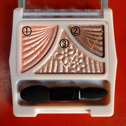 ジューシーピュアアイズ/キャンメイク/アイシャドウパレットを使ったクチコミ(2枚目)