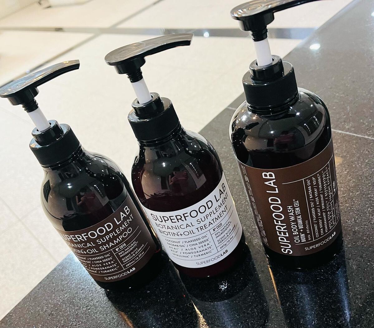 BT +オイル シャンプー/トリートメント/SUPERFOOD LAB/市販シャンプーを使ったクチコミ(1枚目)