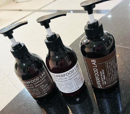 BT +オイル シャンプー/トリートメント/SUPERFOOD LAB/市販シャンプーを使ったクチコミ(1枚目)