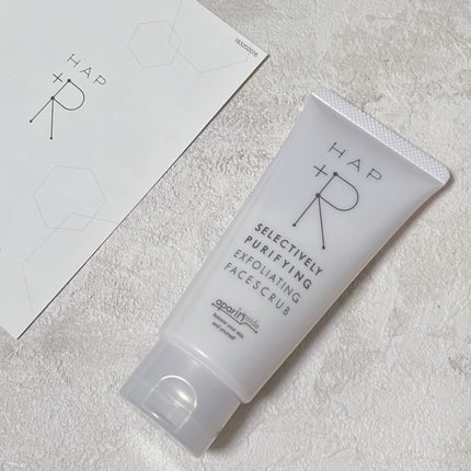 フェイススクラブ /HAP+R/スクラブ・ゴマージュを使ったクチコミ(1枚目)