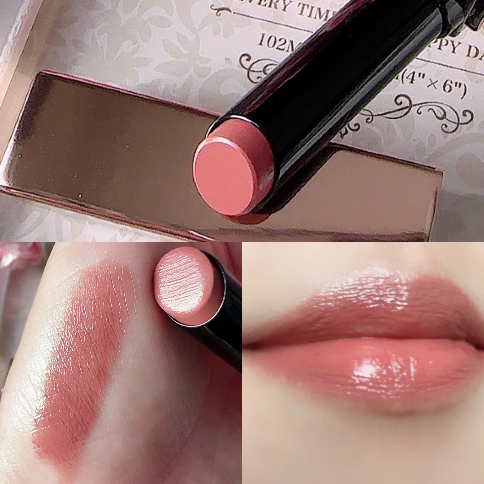 アフターグロー　センシュアルシャイン　リップスティック 208 DEVOTION/NARS/口紅を使ったクチコミ（2枚目）