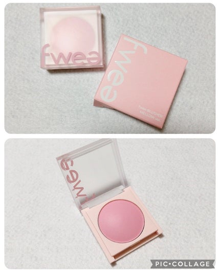 フィーチークメロウ/fwee/ジェル・クリームチークを使ったクチコミ(2枚目)