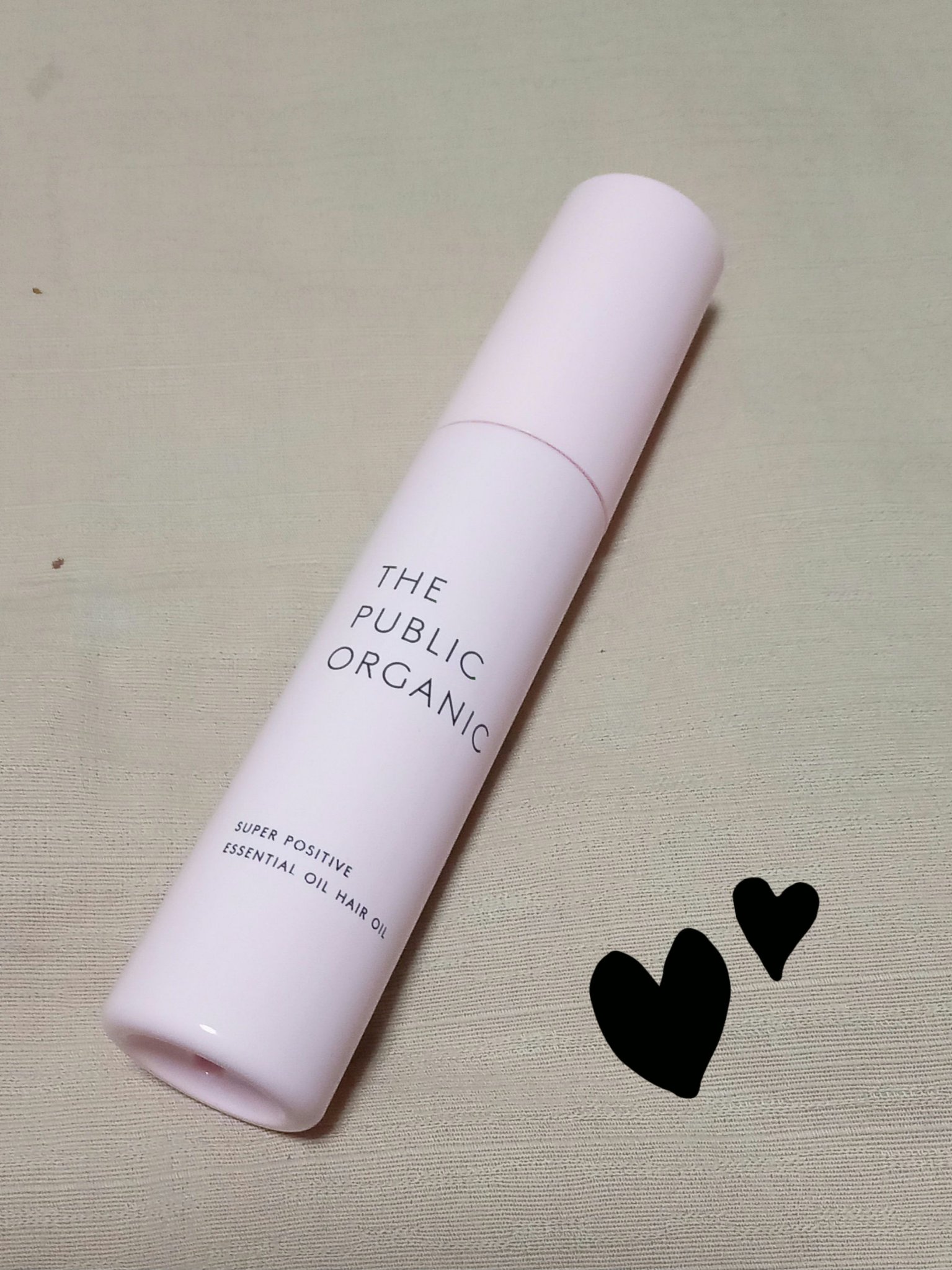 スーパーポジティブヘアオイル/THE PUBLIC ORGANIC/ヘアオイルを使ったクチコミ（1枚目）