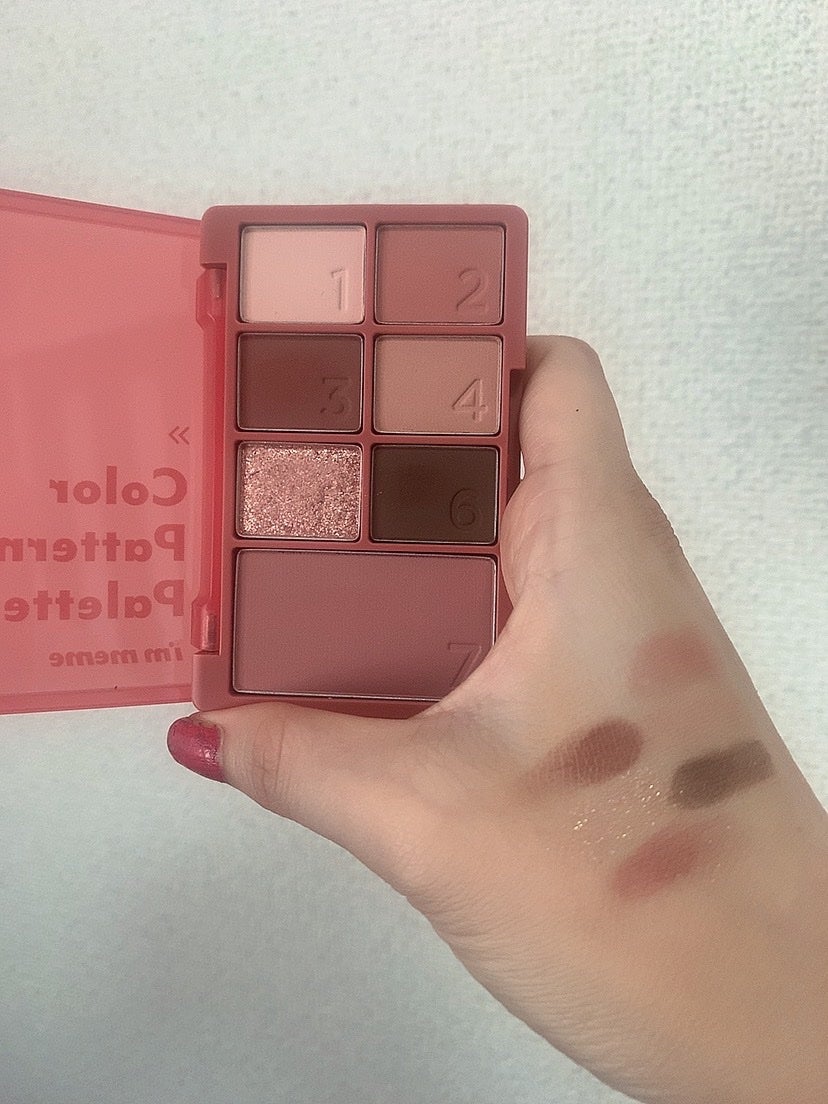 カラーパターンパレット/i’m meme/マルチパレットを使ったクチコミ(2枚目)