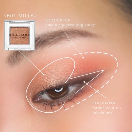 ワンダークリエイション /ブリリアージュ/単色アイシャドウを使ったクチコミ(10枚目)