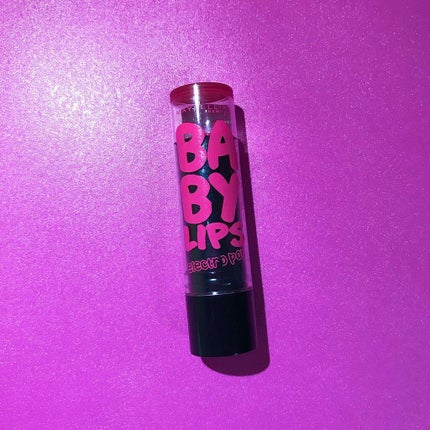 リップクリーム エレクトロポップ/MAYBELLINE NEW YORK/リップケアを使ったクチコミ(1枚目)