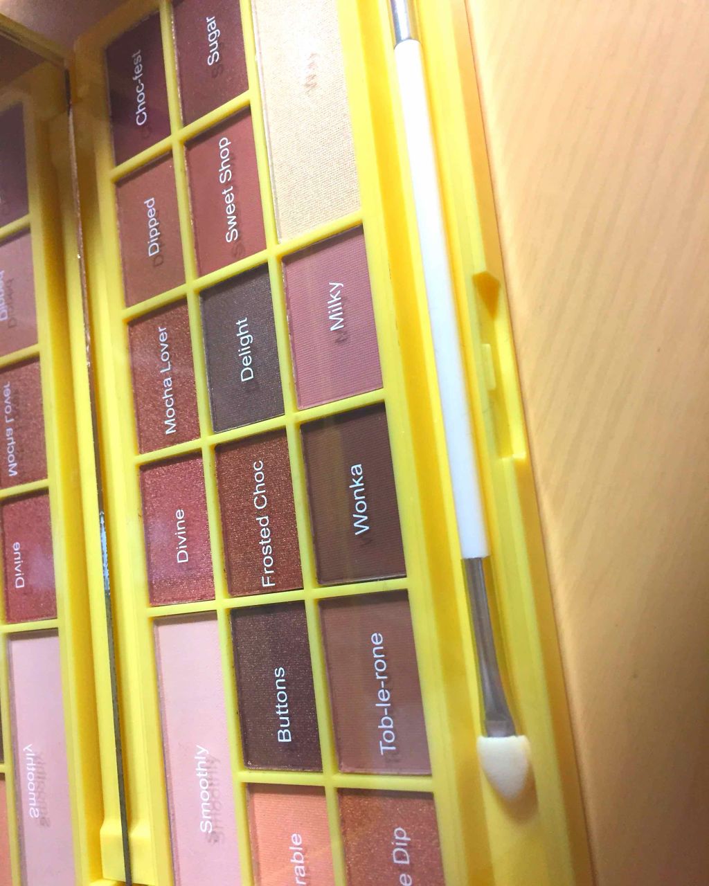 アイラブチョコレート/MAKEUP REVOLUTION/アイシャドウパレットを使ったクチコミ(1枚目)