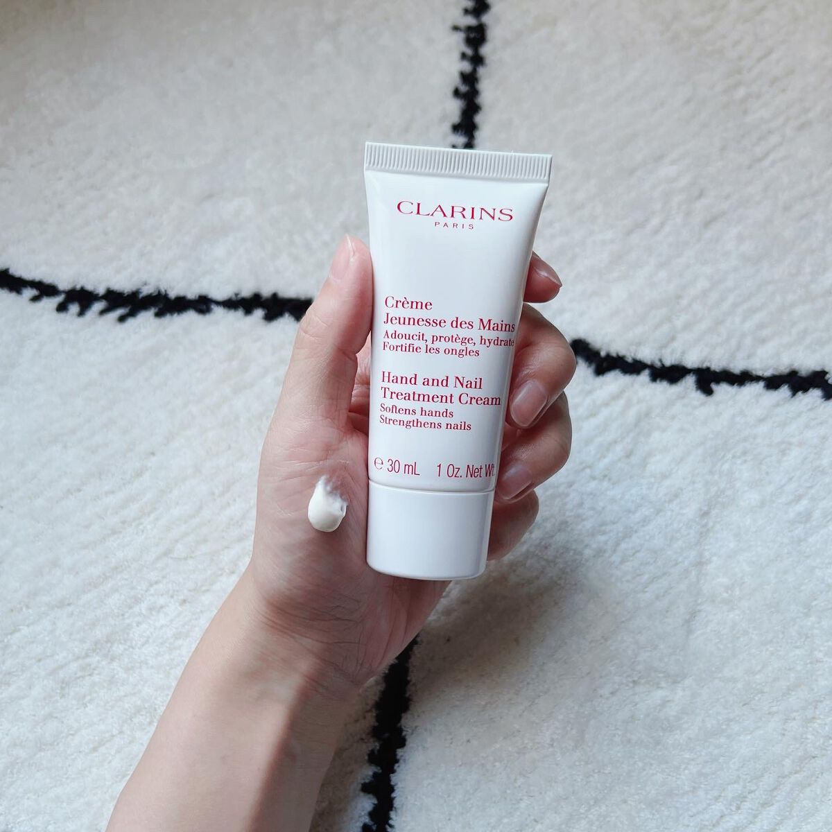 ハンド／ネイル トリートメント クリーム/CLARINS/ハンドクリームを使ったクチコミ（2枚目）