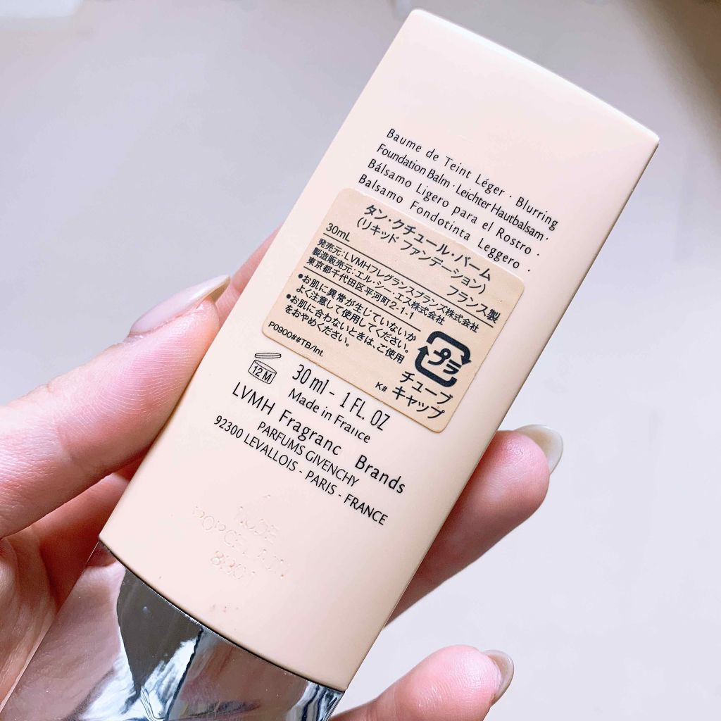 タン・クチュール・バーム/GIVENCHY/リキッドファンデーションを使ったクチコミ(2枚目)