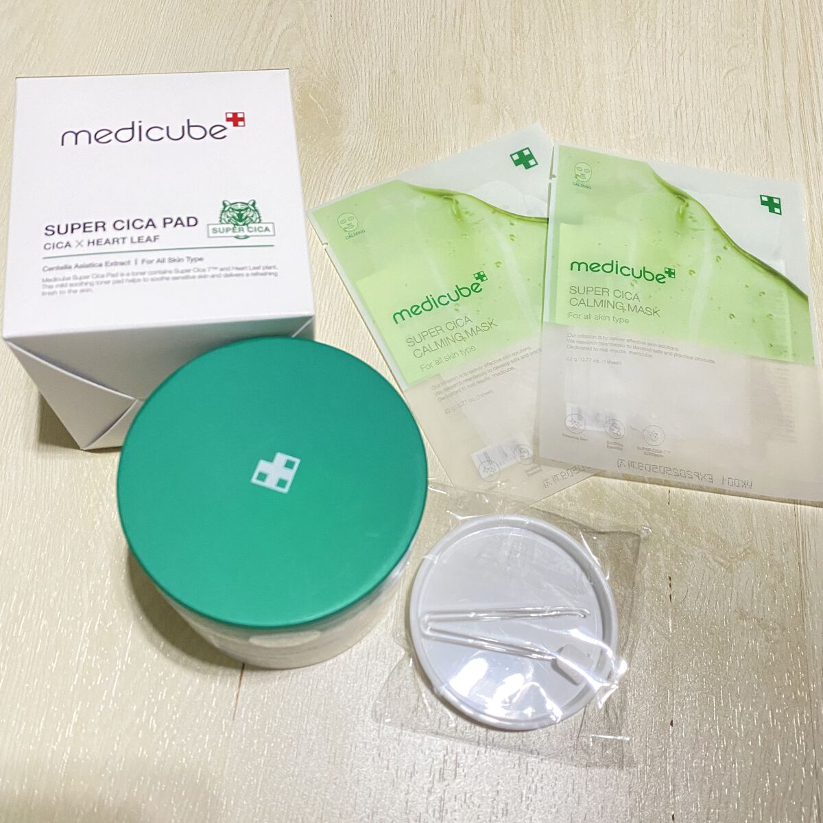 スーパーシカカーミングマスク/MEDICUBE/シートマスク・パックを使ったクチコミ（1枚目）