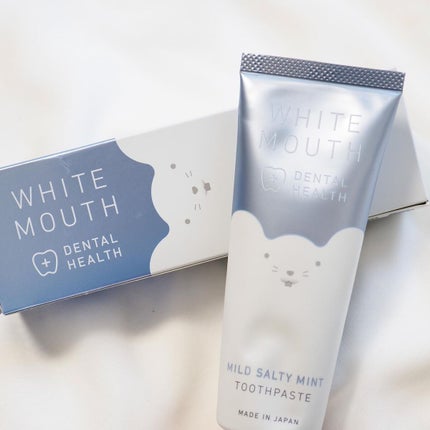 ホワイトマウス デンタルヘルス トゥースペースト マイルドソルティミント/ホワイトマウス/歯磨き粉を使ったクチコミ(4枚目)