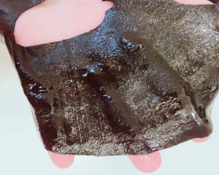 ディープブラック アクアモイスチャー シートマスク/ALFACE+/シートマスク・パックを使ったクチコミ(3枚目)