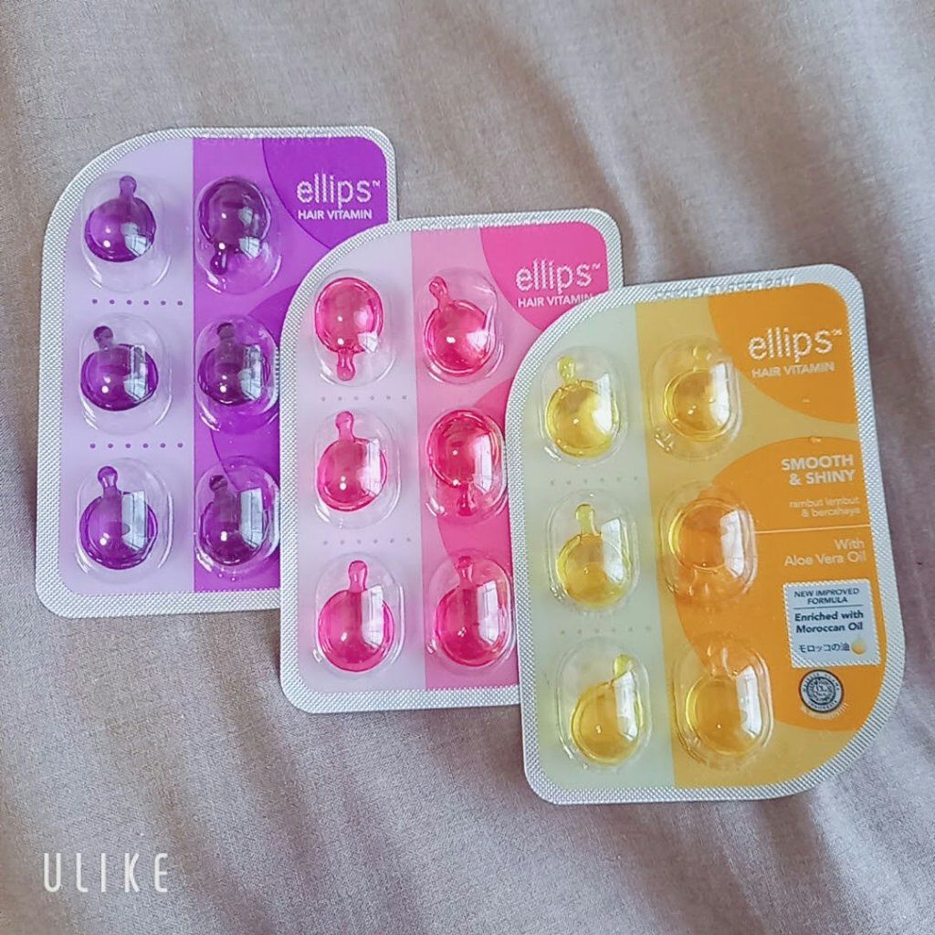 ヘアーオイル【トリートメント】/ellips/ヘアオイルを使ったクチコミ(1枚目)