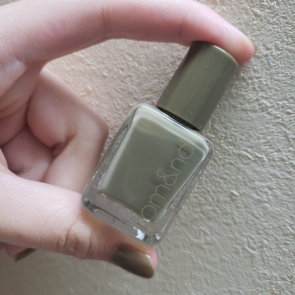 ムードペブルネイル/rom&nd/マニキュアを使ったクチコミ（2枚目）