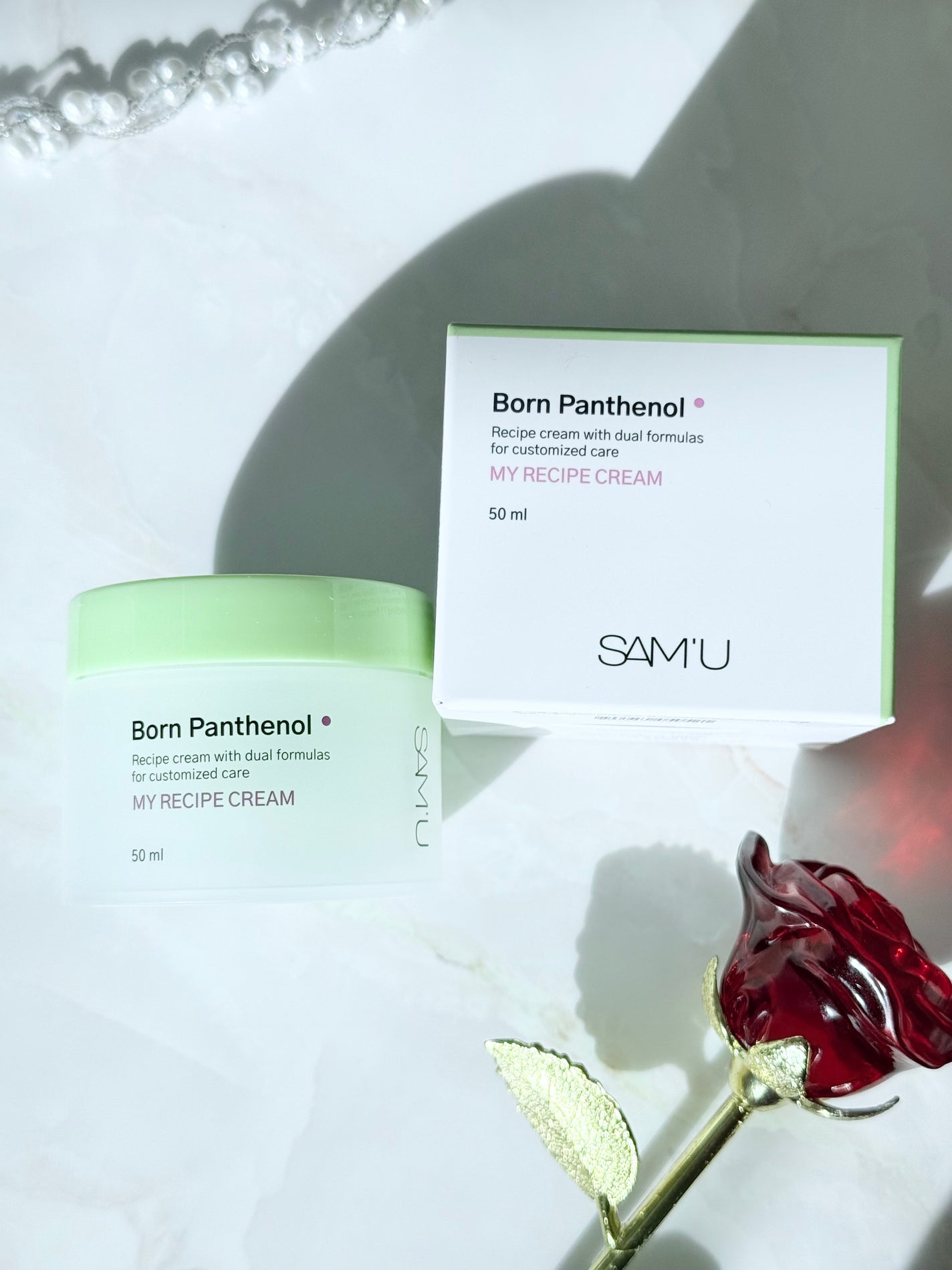 ボーンパンテノールマイレシピクリーム/SAM'U/フェイスクリームを使ったクチコミ(1枚目)