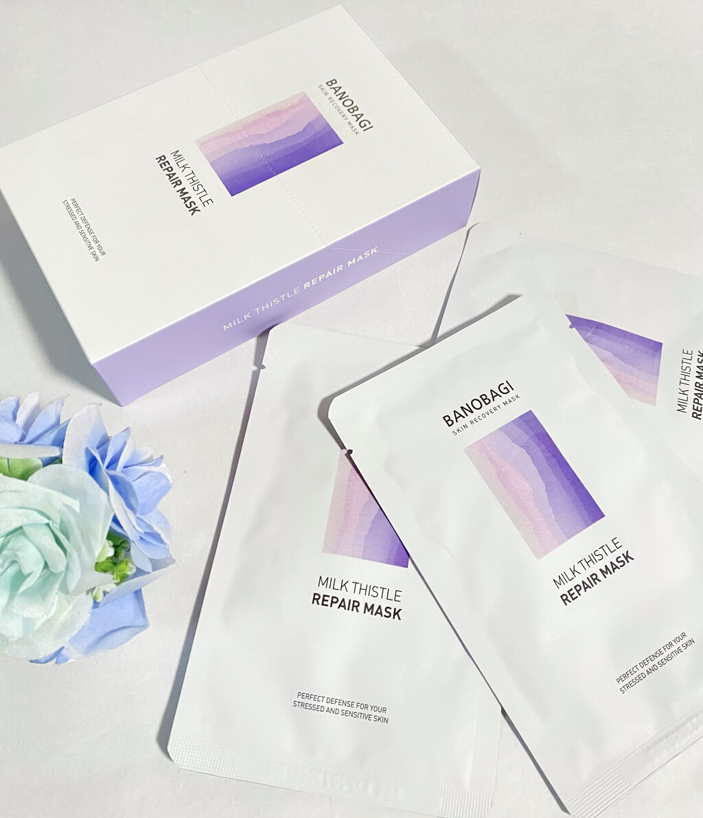 ミルクシスル リペアマスク/BANOBAGI/シートマスク・パックを使ったクチコミ（1枚目）