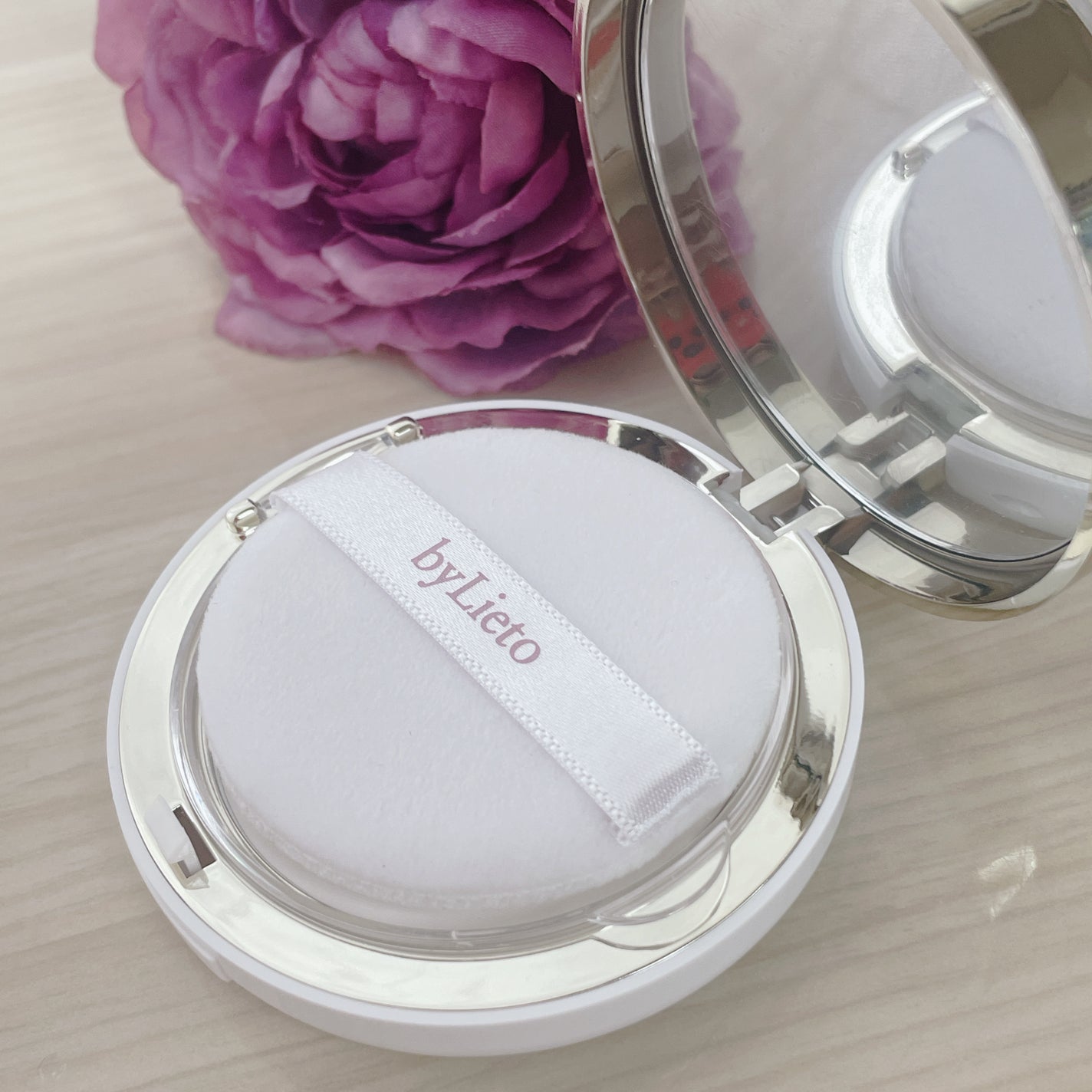 ハイドラセッティングパウダー/byLieto/プレストパウダーを使ったクチコミ(2枚目)