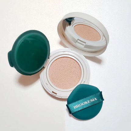 スキンエンハンサー コンパクトクッション(グロー)/BROOKESIA/クッションファンデーションを使ったクチコミ(6枚目)