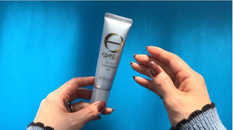 グロウルミナイザー UV GL03 ブルーグロウ/excel/化粧下地を使ったクチコミ（1枚目）