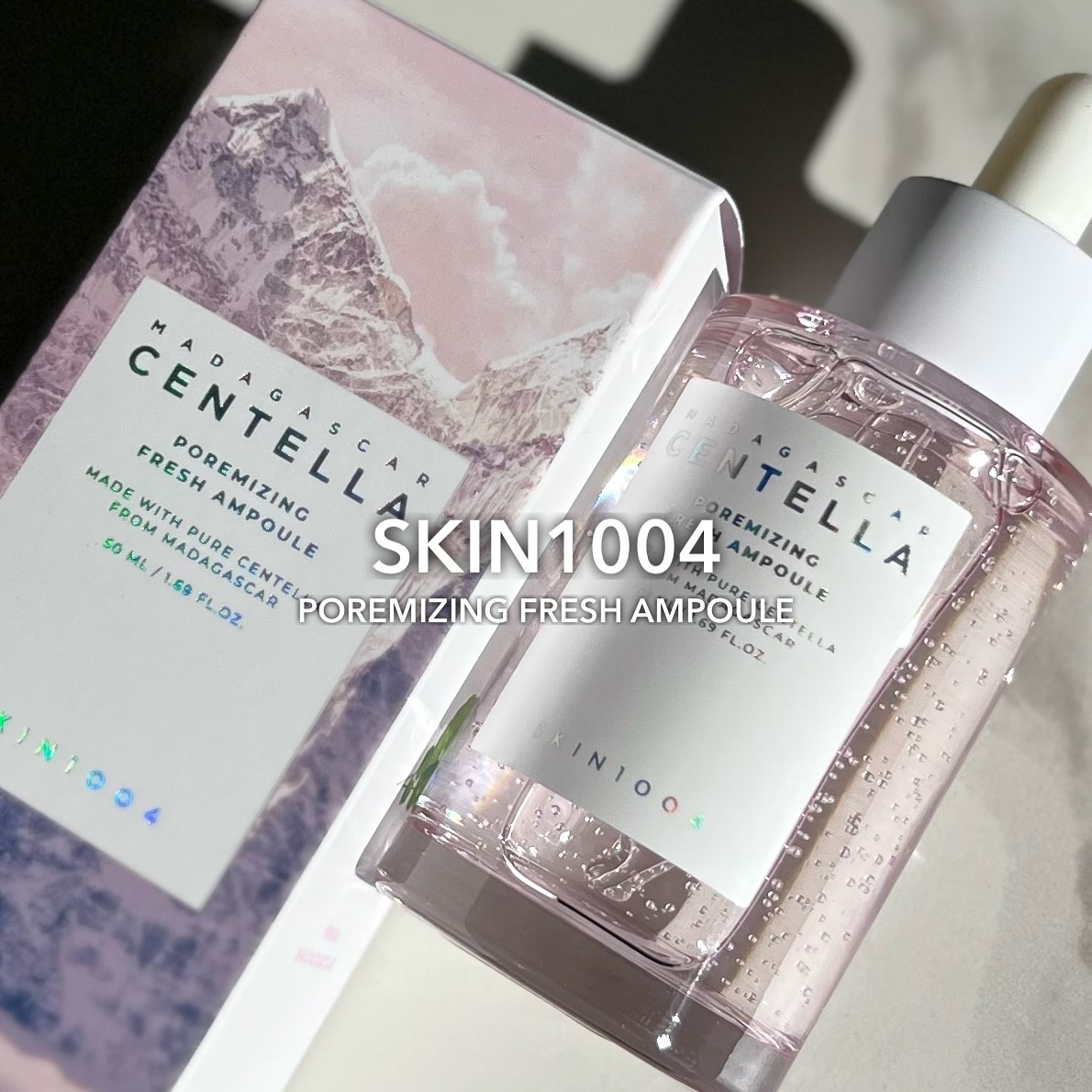 ポアマイジング フラッシュ アンプル/SKIN1004/美容液を使ったクチコミ（1枚目）