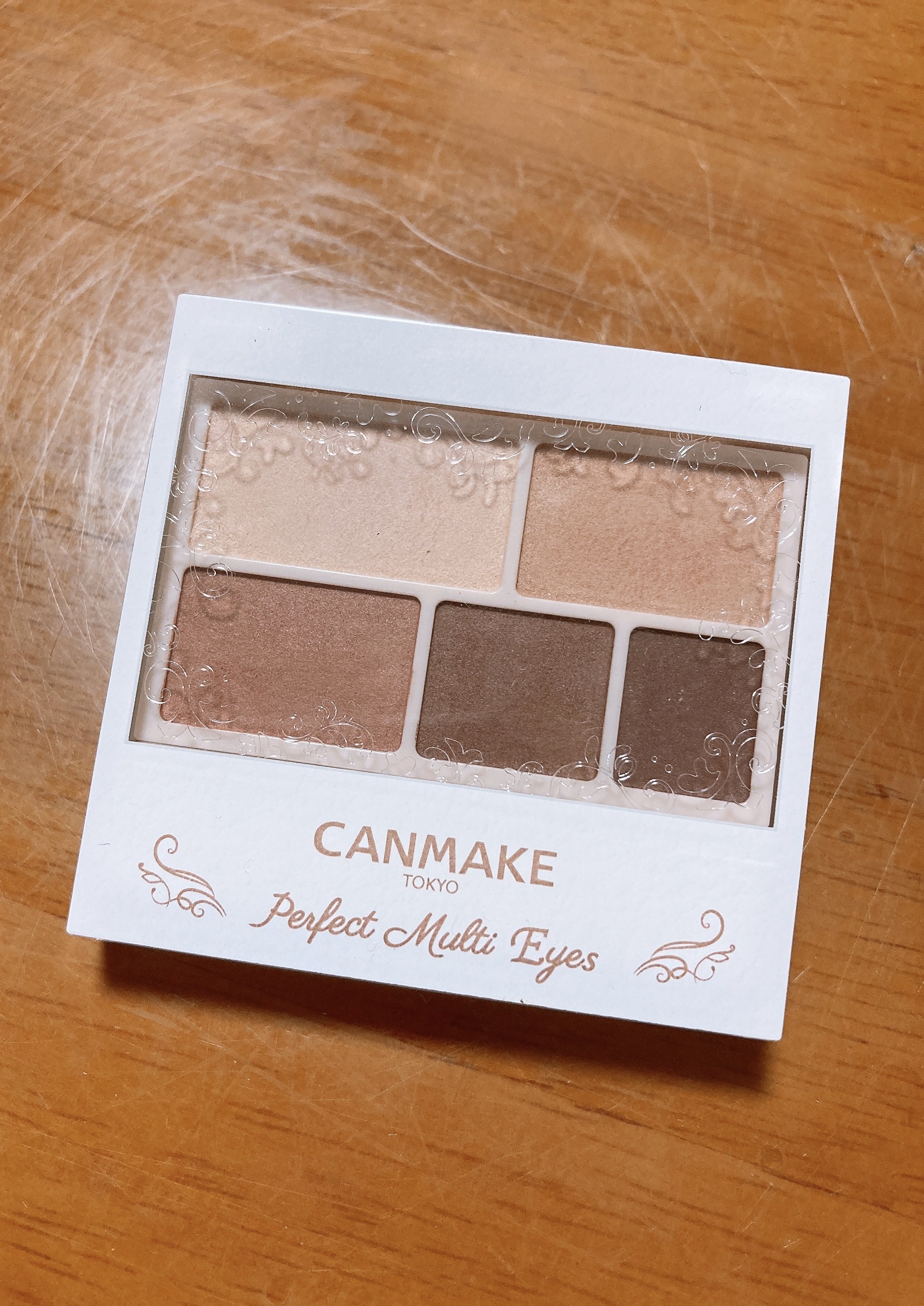 パーフェクトマルチアイズ/キャンメイク/アイシャドウパレットを使ったクチコミ（1枚目）