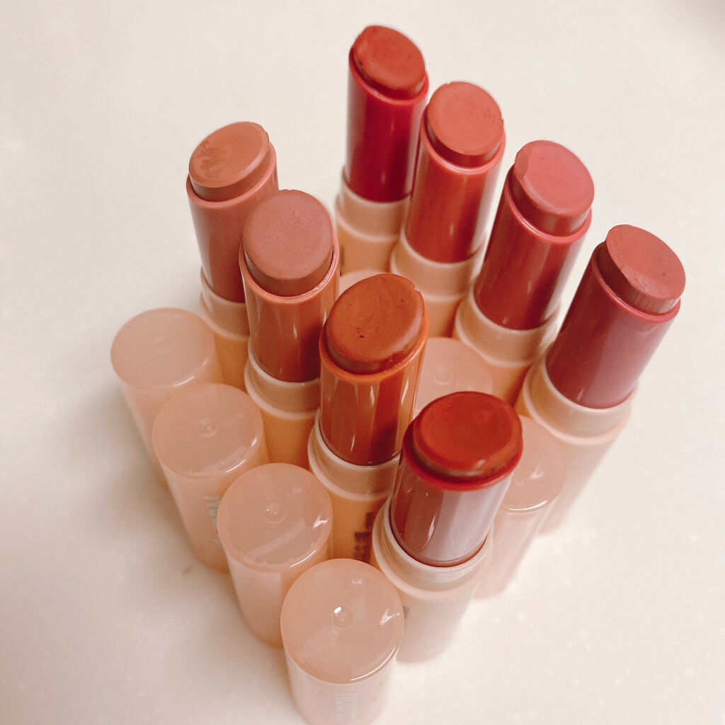 ヌードロップデュイスティック/HOLIKA HOLIKA/口紅を使ったクチコミ（2枚目）