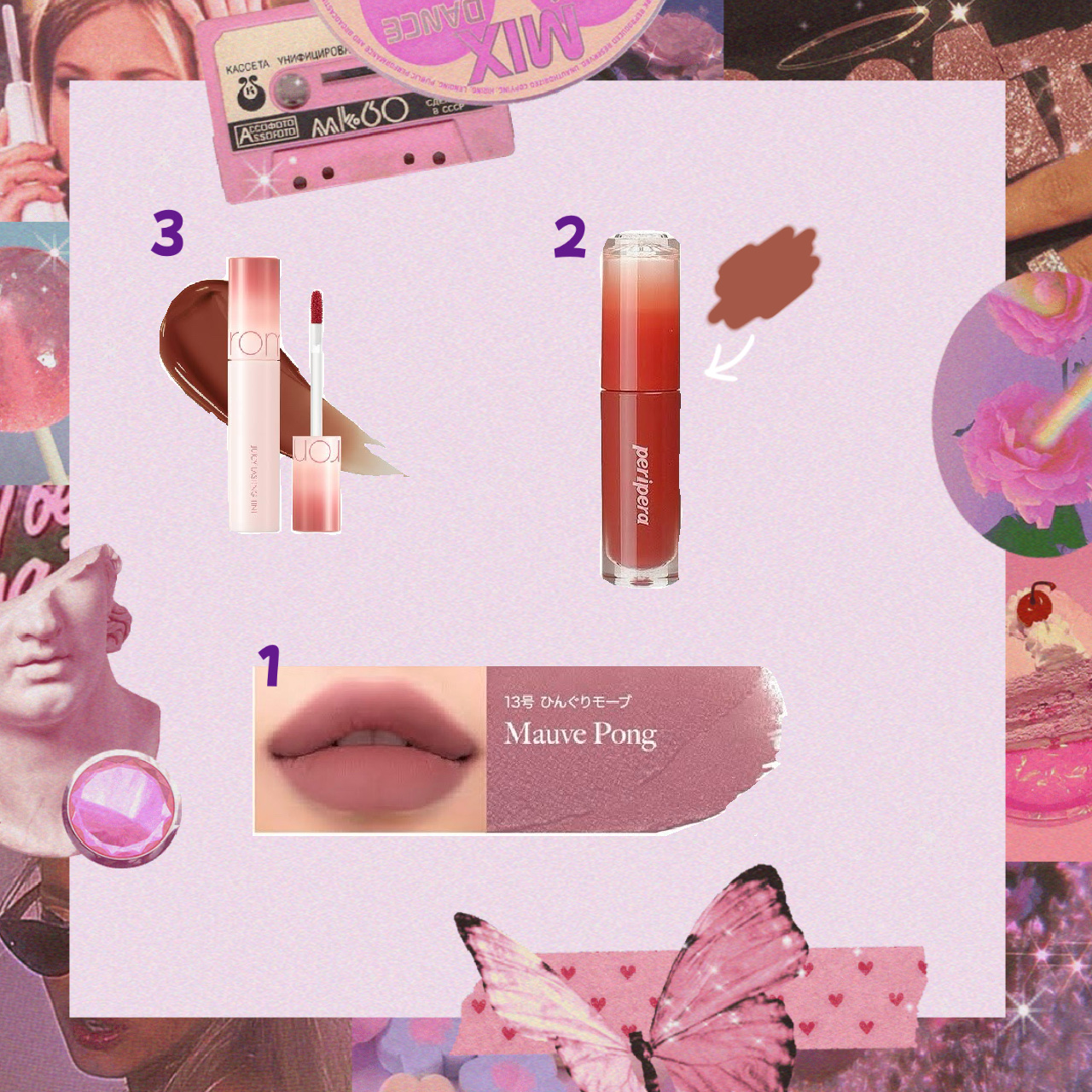 インク ムード マット ティント/PERIPERA/リップティントを使ったクチコミ（3枚目）