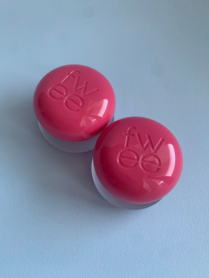 リップアンドチーク ブラーリープリンポット/fwee/口紅を使ったクチコミ(5枚目)