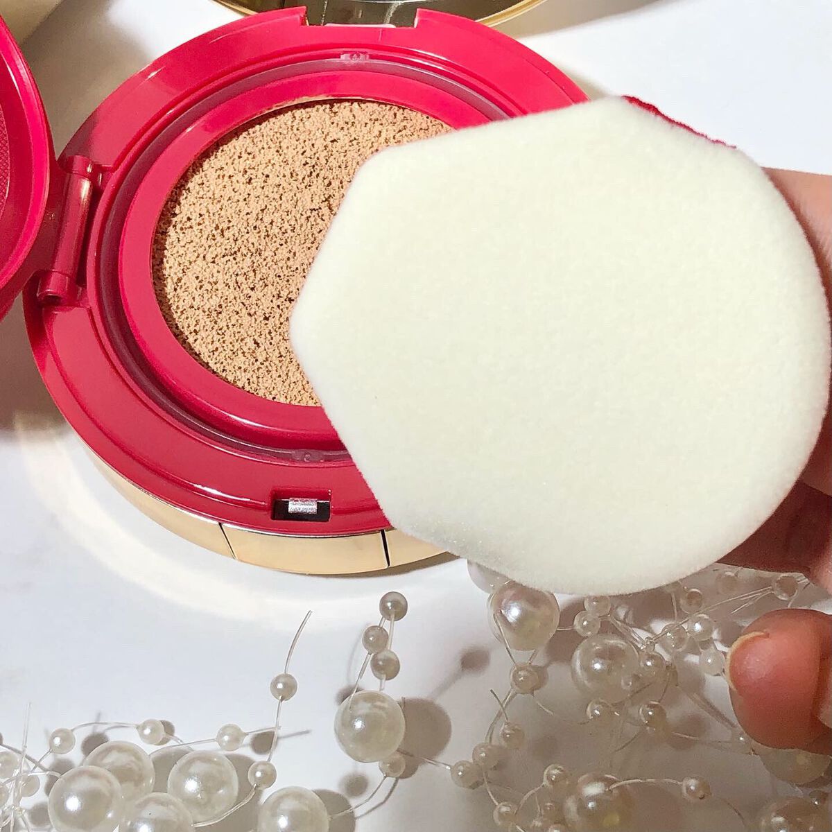 GO クッション/ヴァレンティノ ビューティ/クッションファンデーションを使ったクチコミ(4枚目)