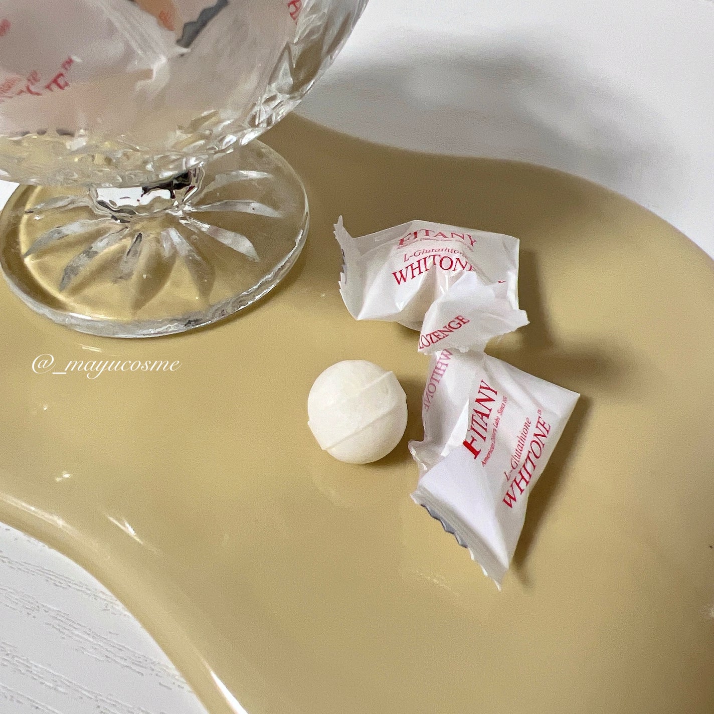 ホワイトーンプラスロゼンジ/FITANY/美容サプリメントを使ったクチコミ(2枚目)