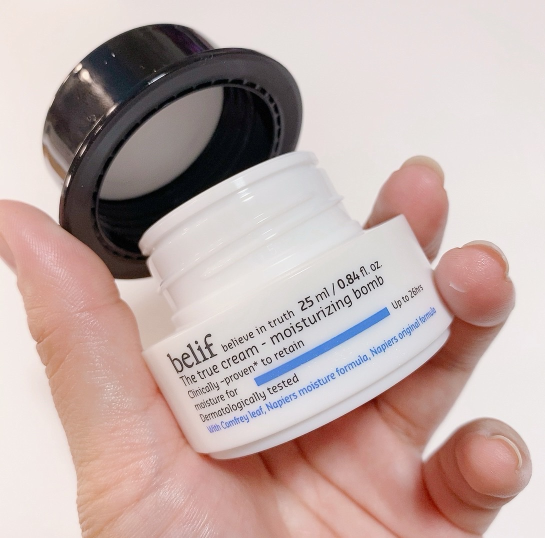 ザトゥルークリームモイスチャライジングバーム/belif/フェイスクリームを使ったクチコミ（2枚目）