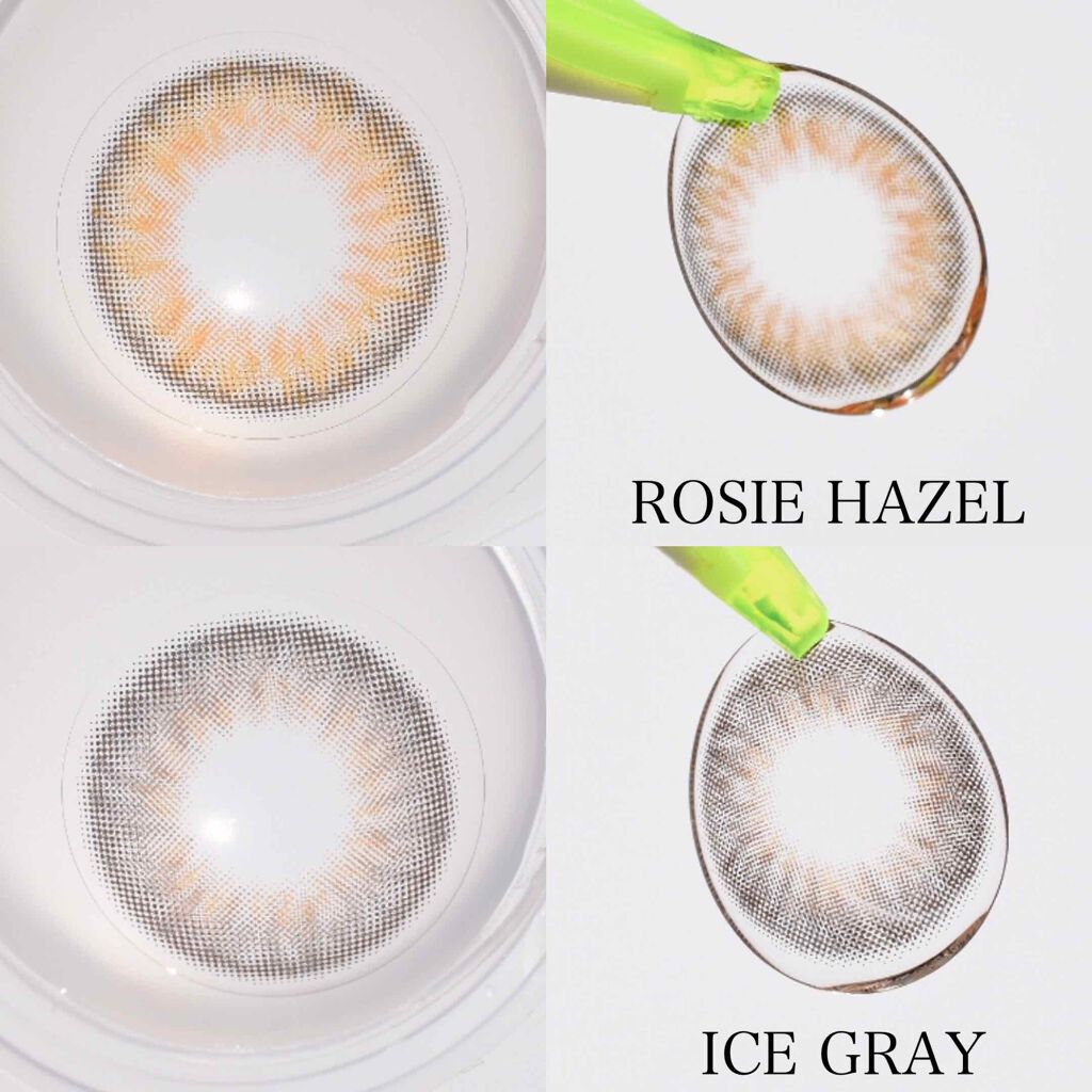 ダズリング3カラーワンデー(Dazzling 3color 1day )/OLOLA/ワンデー（１DAY）カラコンを使ったクチコミ（2枚目）