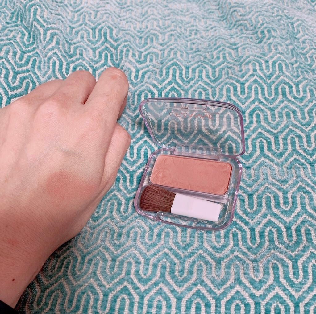 ナチュラル チークN/CEZANNE/パウダーチークを使ったクチコミ(3枚目)