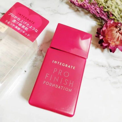 プロフィニッシュリキッド 透け感カラー100/インテグレート/リキッドファンデーションの画像