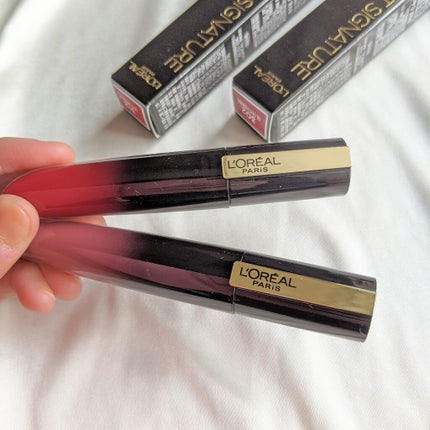 ブリリアントシグネチャー/ロレアル パリ/口紅を使ったクチコミ(2枚目)