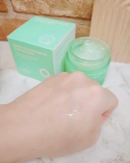 ノルディック氷河水スリーピングパック/LUOKI/フェイスクリームを使ったクチコミ(4枚目)