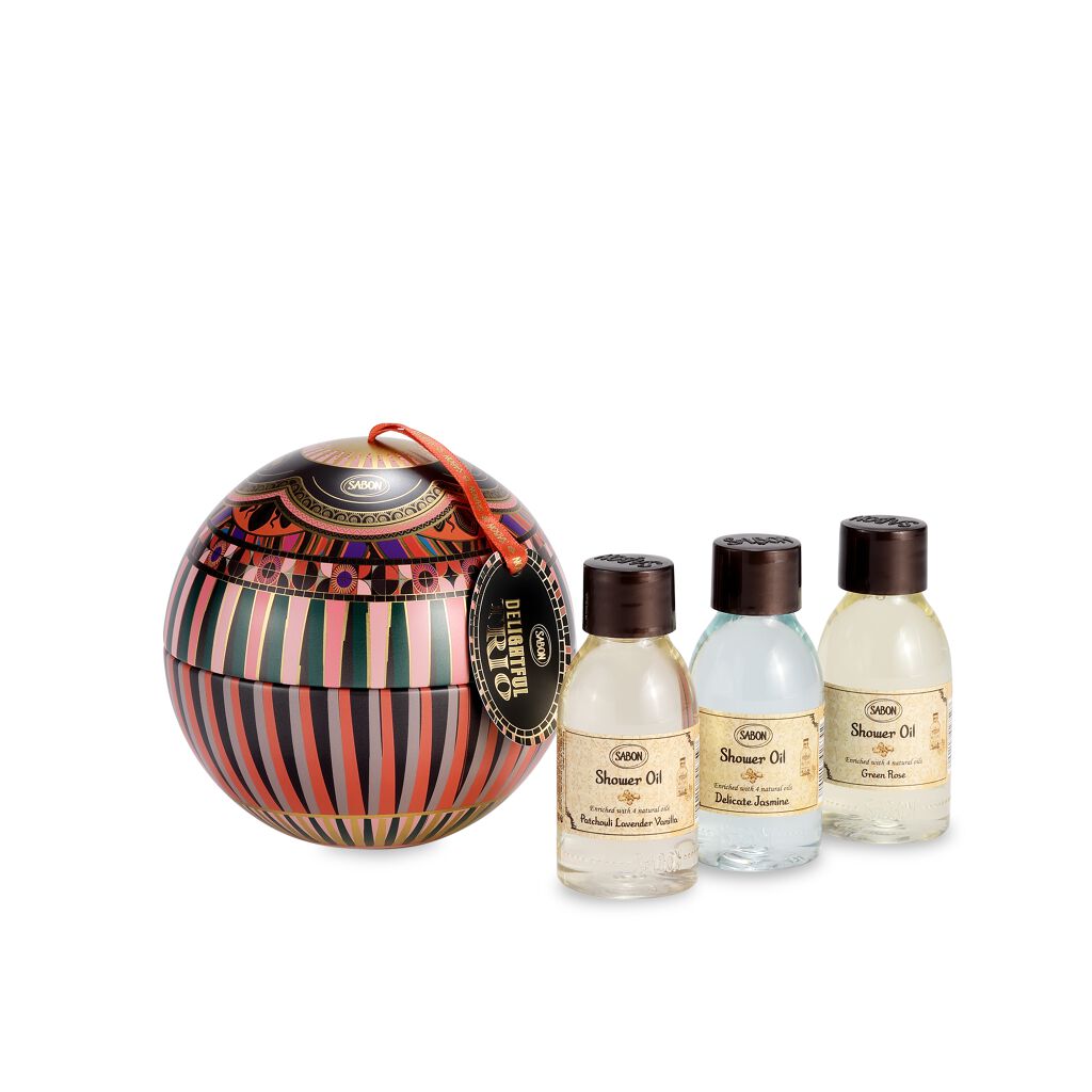 ティンボールギフト シャワーオイル SABON