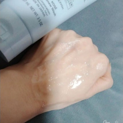 モーニング リニュー/インフィニティ/洗顔フォームを使ったクチコミ(6枚目)