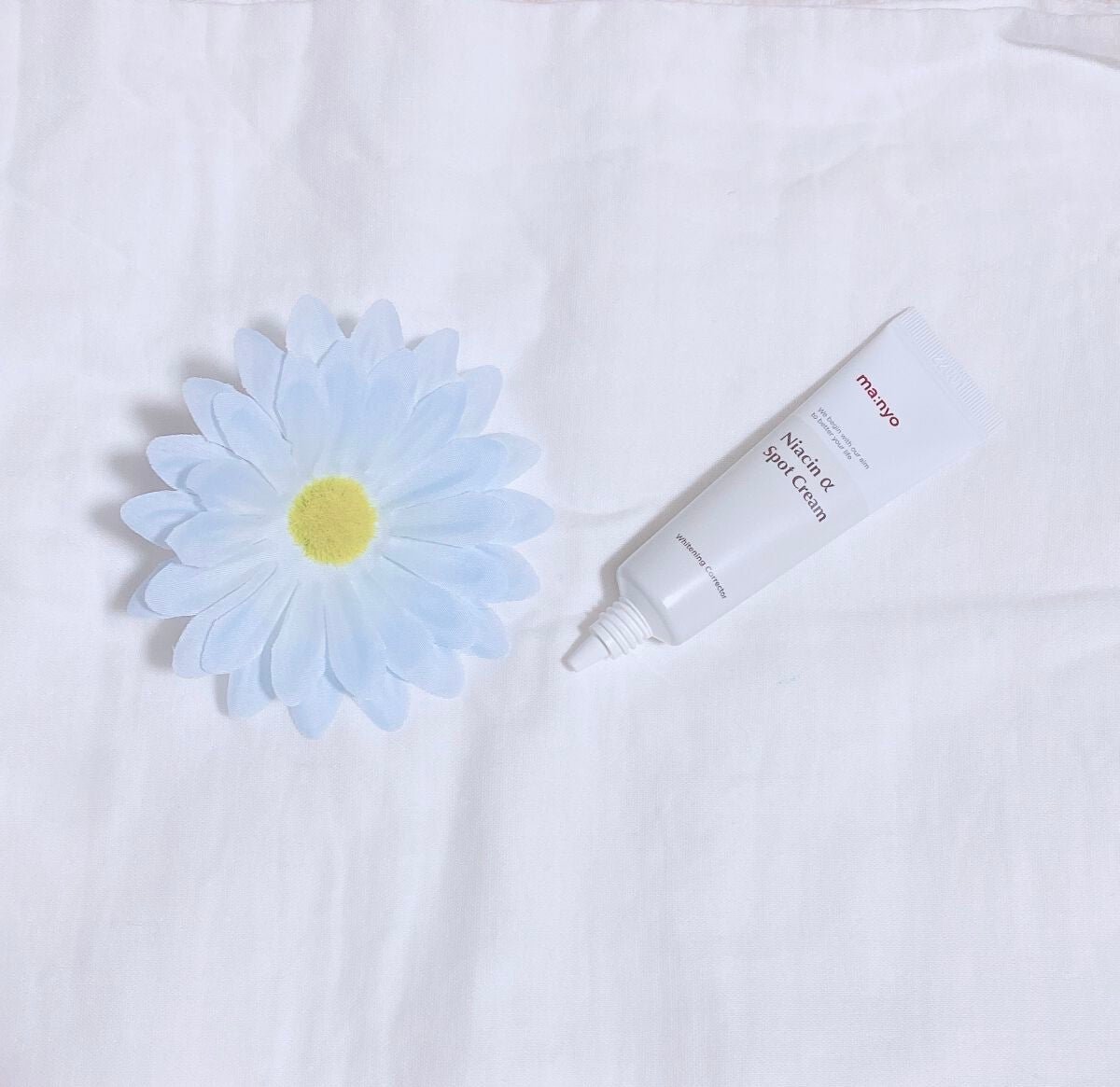 ナイアシンアルファスポットクリーム/manyo/フェイスクリームを使ったクチコミ(2枚目)