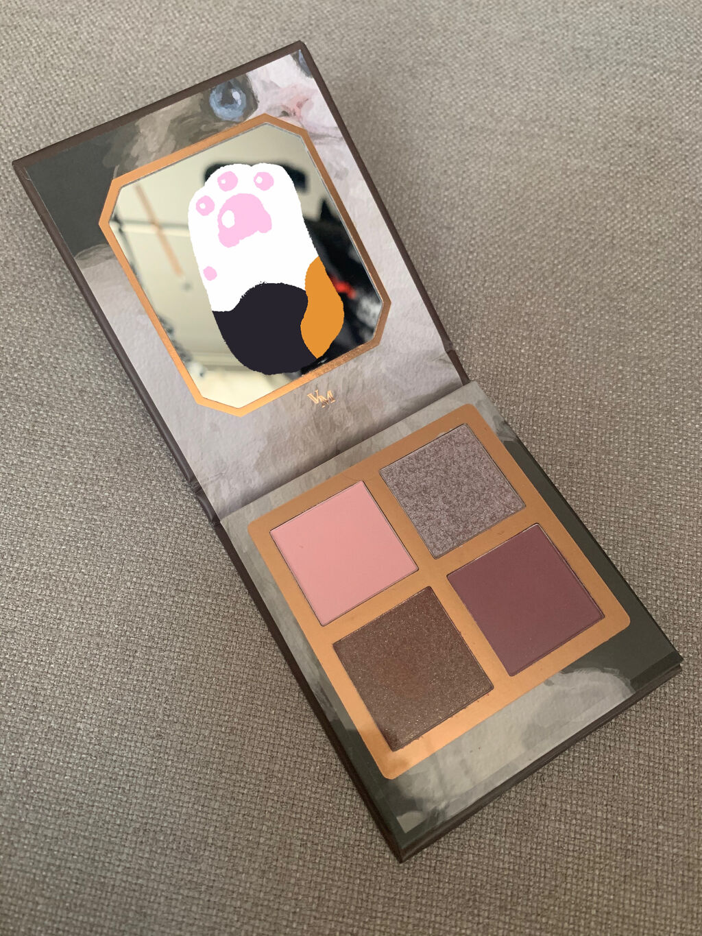 Venus Marble アイシャドウキャットシリーズ/Venus Marble/アイシャドウパレットを使ったクチコミ（2枚目）