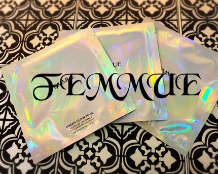 ドリームグロウマスク RR(透明感・キメ)/FEMMUE/シートマスク・パックを使ったクチコミ(1枚目)