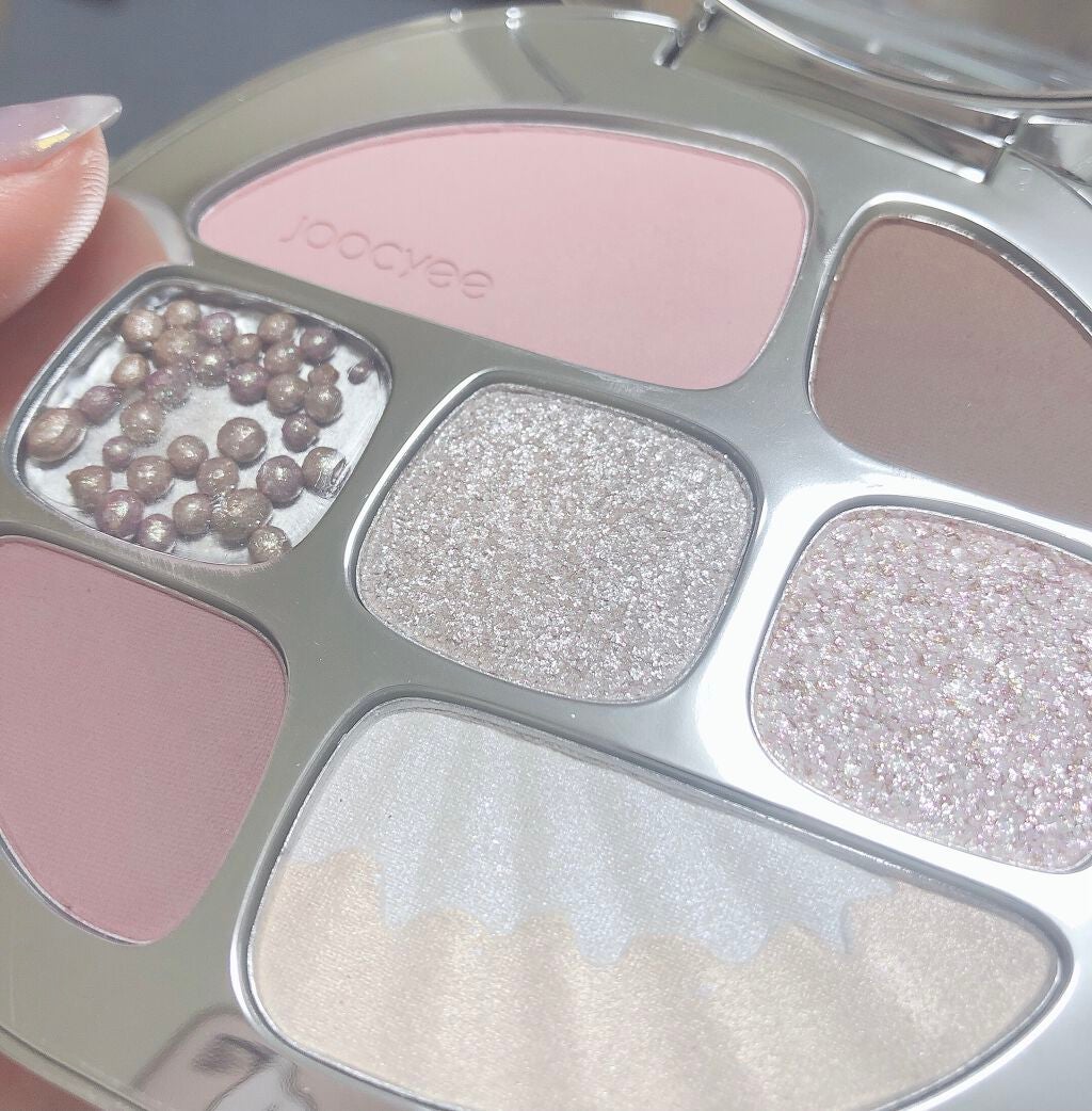 貝殻マルチパレット/Joocyee/アイシャドウパレットを使ったクチコミ(2枚目)